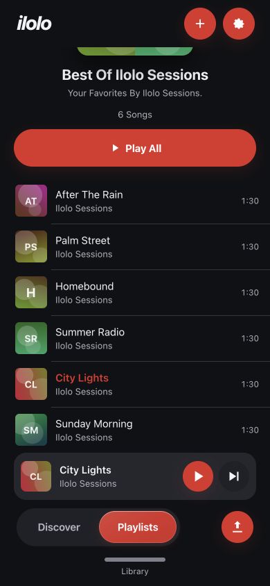 Best Of Ilolo Sessions, an artist playlist in the Ilolo app